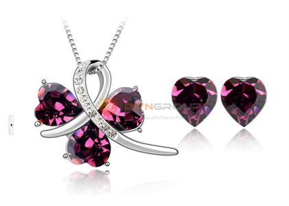 Rhodium Plated | Fashion Pendant Sets